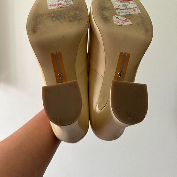 Sam Edelman Jed Women’s Matte Eggshell Ivory Chunky Platform Tassel Detail Loafe - Picture 11 of 14